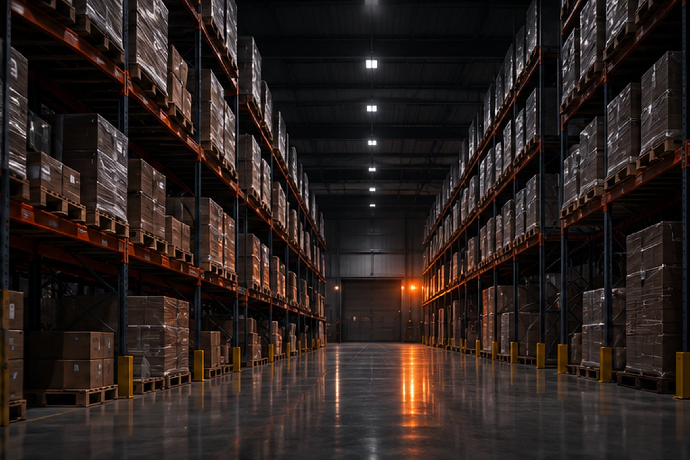 Warehouse management system: illustrative photograph